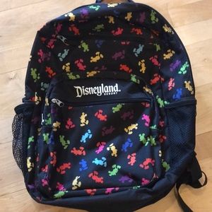 DisneyLand Resort black backpack